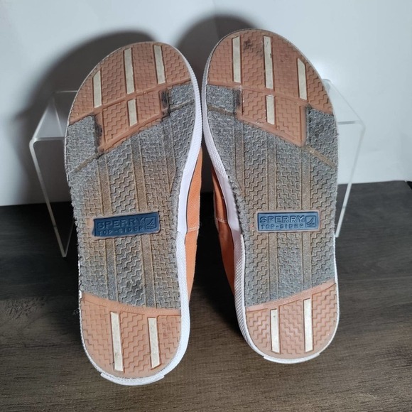 Sperry top sider orange youth size 2 m - Picture 7 of 7